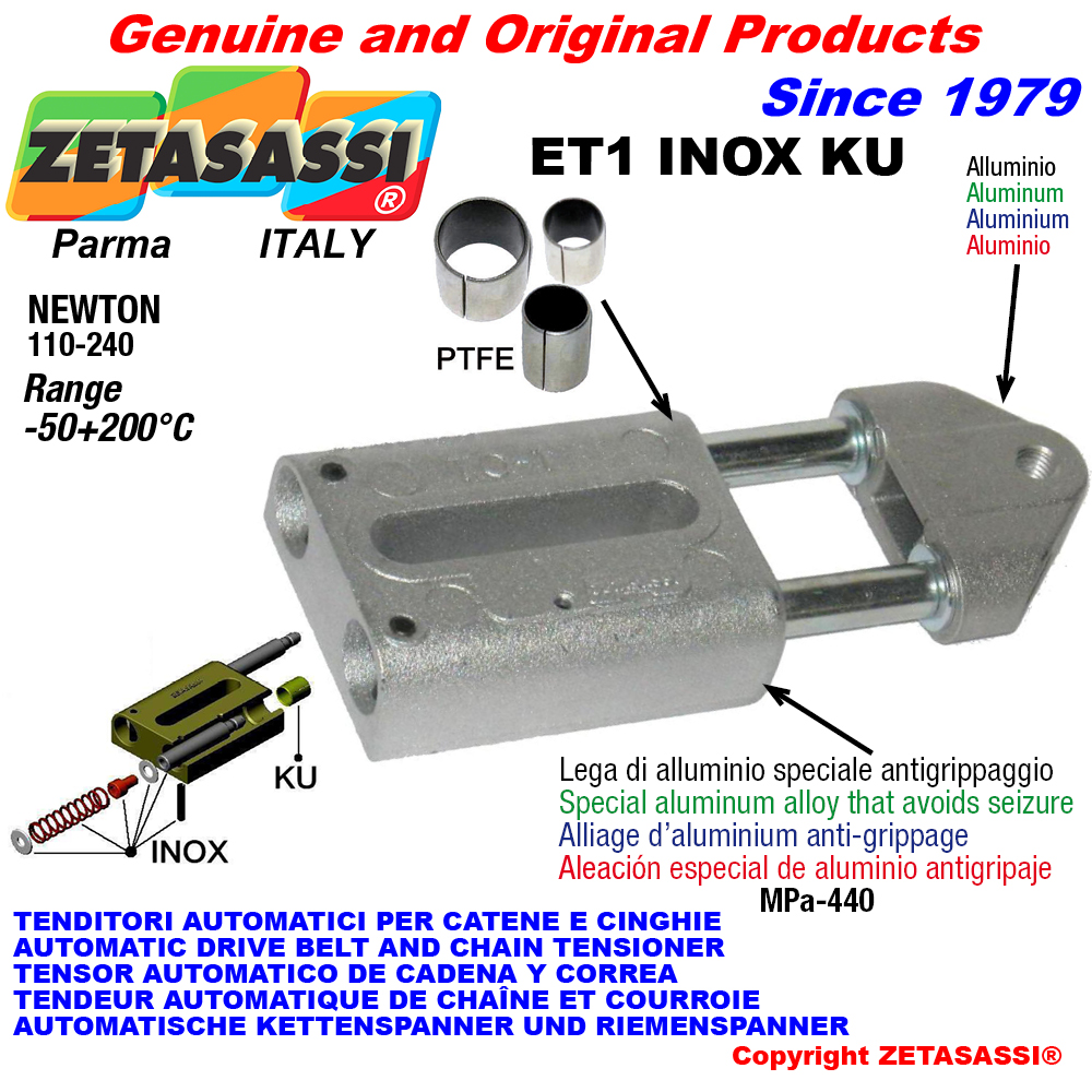   ZETASASSI ET1M16INOXKU