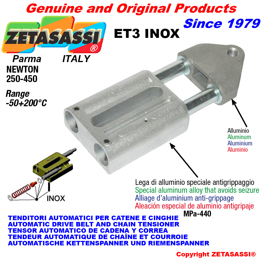   ZETASASSI ET3M10INOX