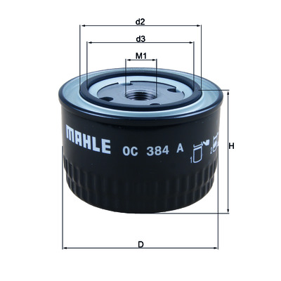  OC 384 A MAHLE (Filtration Group) 