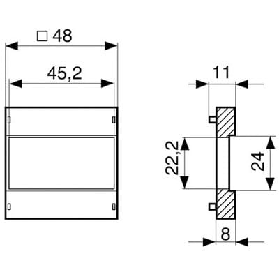 Panel Meter Accessory  Crouzet 26546849