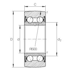   INA / Schaeffler LR5001-2RS