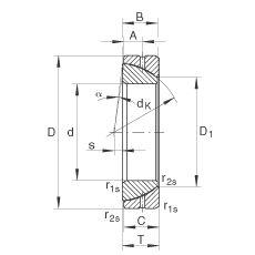   INA / Schaeffler GE80-SX