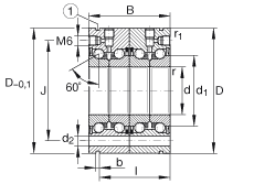   INA / Schaeffler ZKLF2068-2RS-2AP