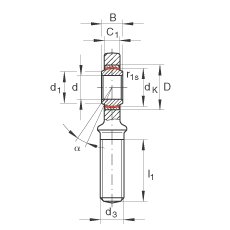   INA / Schaeffler GAL45-UK-2RS