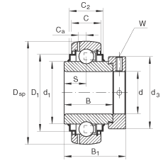   INA / Schaeffler GE35-KRR-B