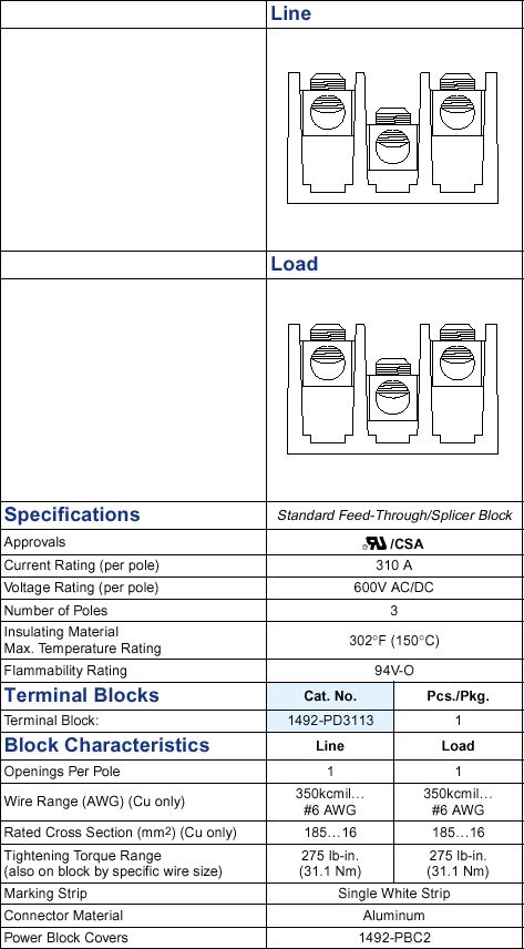   Allen-Bradley 1492-PD3113