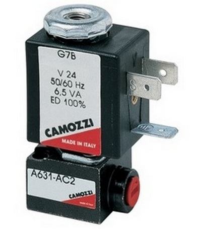 Shut-off valves  Camozzi A631-AC2