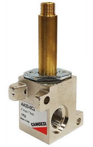 Shut-off valves  Camozzi AA33-0C2