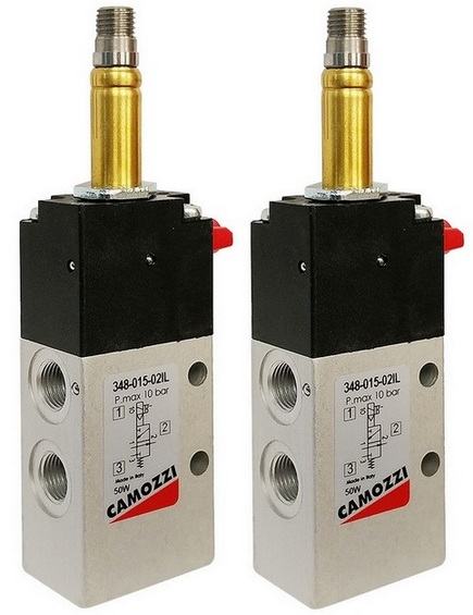 Shut-off valves  Camozzi 348-015-02IL