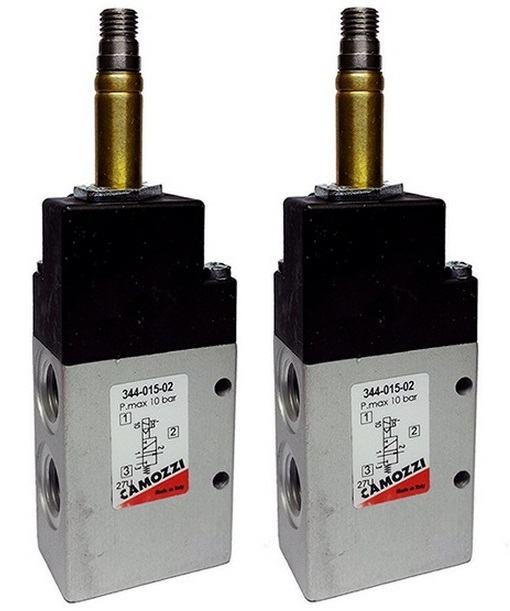 Shut-off valves  Camozzi 344-015-02