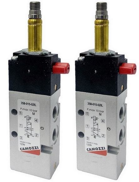 Shut-off valves  Camozzi 358-016-02IL