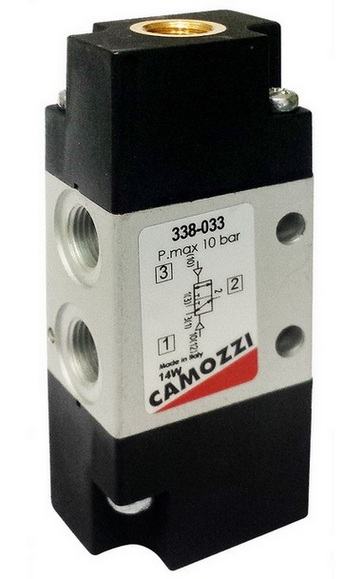 Shut-off valves  Camozzi 338L-033