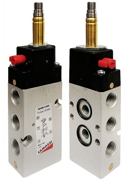 Shut-off valves  Camozzi NA54N-15-02IL