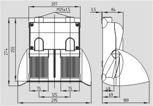 Foot switch T2F 232-22/22 Schmersal 151181581