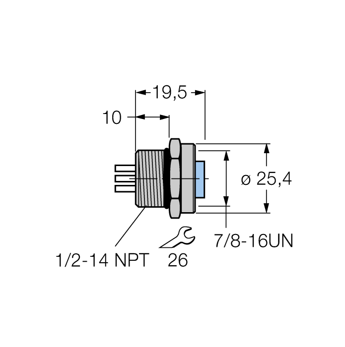  RKF 57 Turck U5514-1