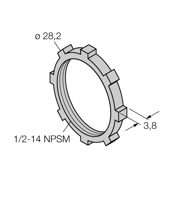  LN1/2-14NPT/10 Turck 6961002