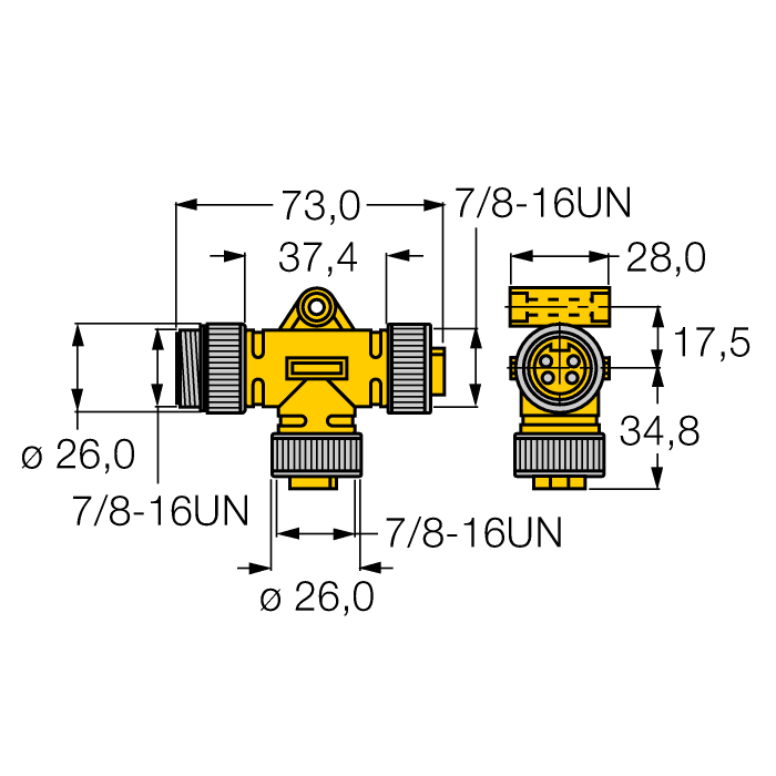  RKM40-RKM40-L-RSM40 Turck 6914866