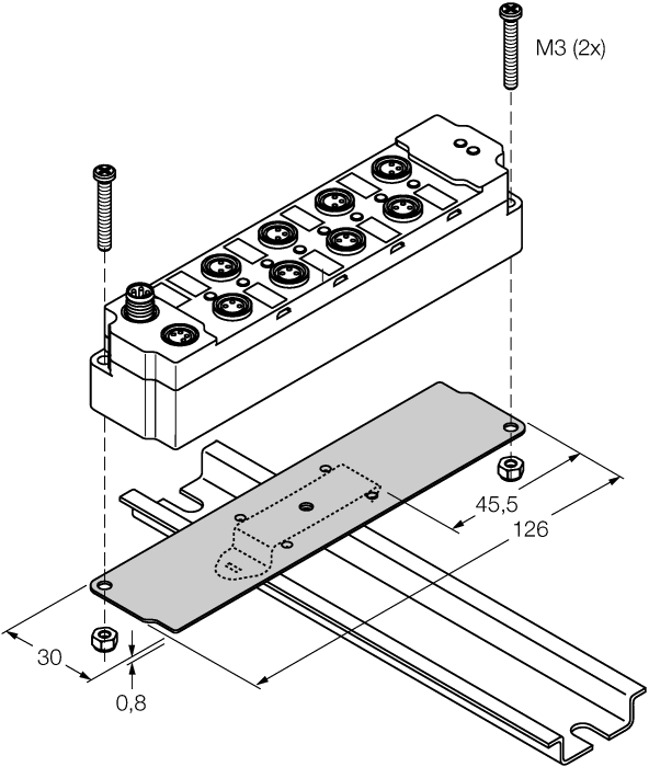  S-BKT2 Turck 6603931