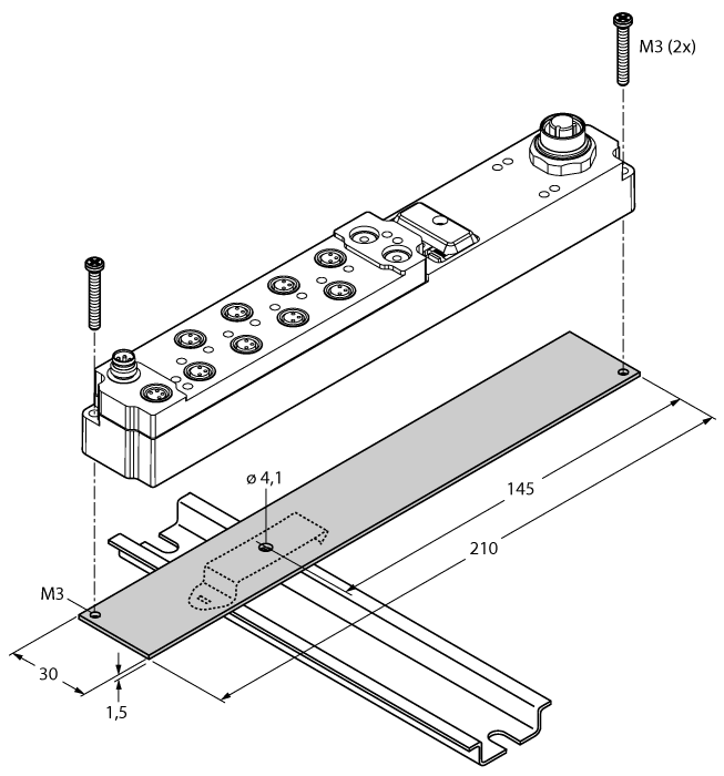  S-BKT0 Turck 6603949