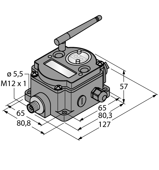  DX80DR2M-H4 Turck 3013813