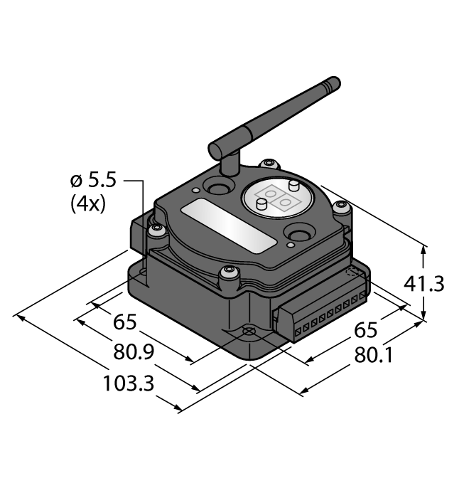  DX80G2M6-QC Turck 3027966