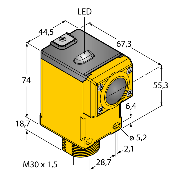  DX80N2Q45CV Turck 3026111