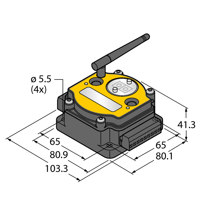  DX80N2X2S0P0RC Turck 3083016