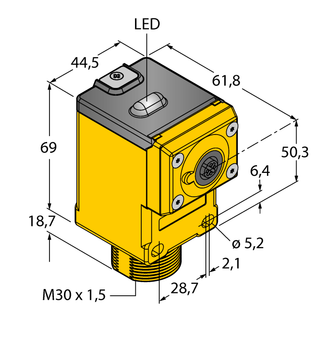  DX80N2Q45RD Turck 3028427