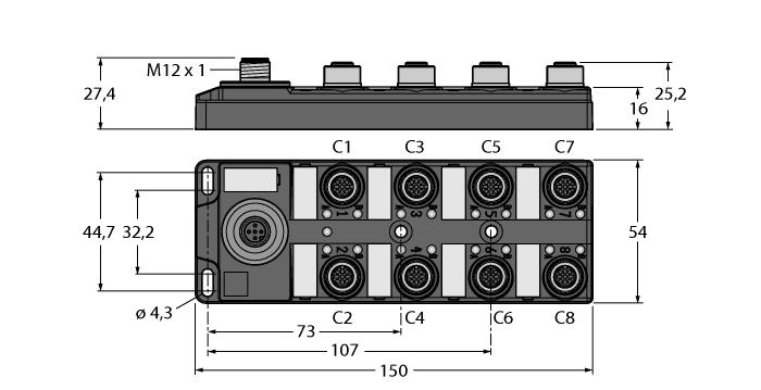  TBIL-M1-16DIP Turck 6814100