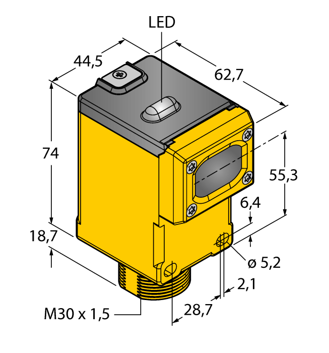  DX80N2Q45LP Turck 3026110