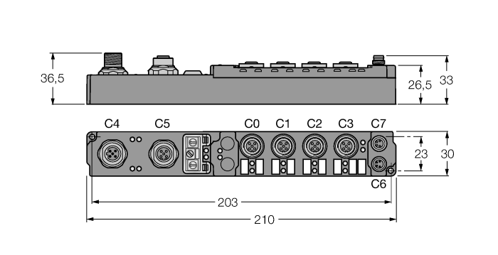  SDPB-0404D-1006 Turck 6824433