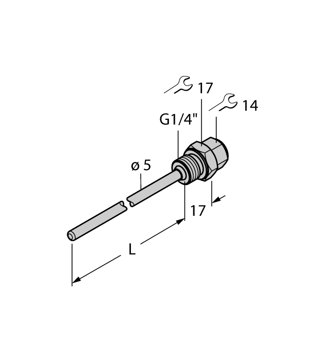  THW-3-G1/4-A4-L050 Turck 9910415