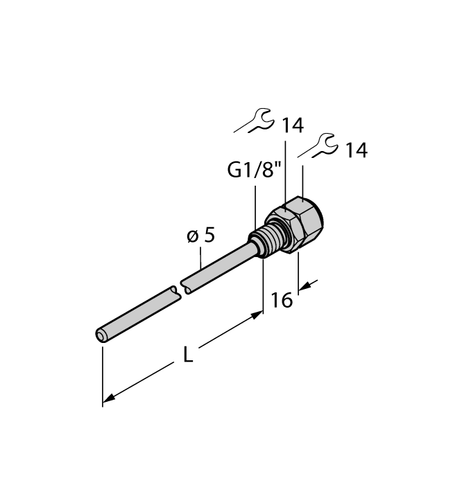  THW-3-G1/8-A4-L100 Turck 9910417