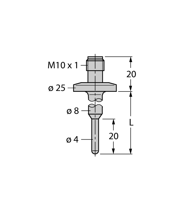  THW-3-TRI3/4-A4-L035 Turck 9910433