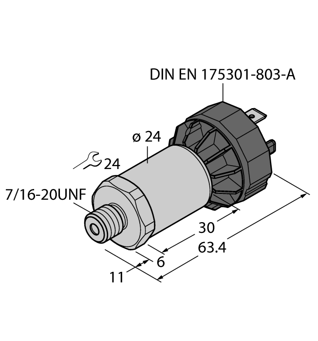  PT30PSIG-2005-I2-DA91 Turck 6836834