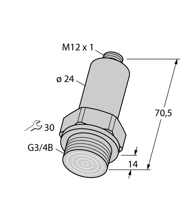  PT016R-26-LI3-H1140 Turck 6831544