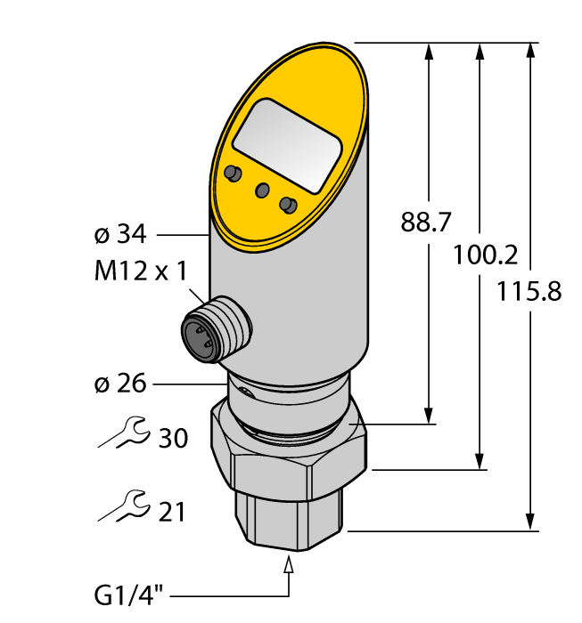  PS600R-501-LI2UPN8X-H1141/D830 Turck 6833163