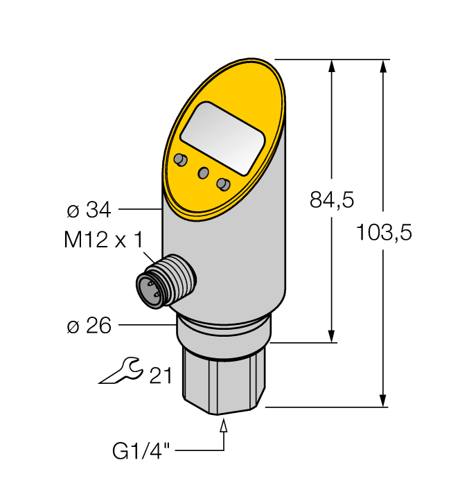  PS003V-301-LUUPN8X-H1141 Turck 6833327