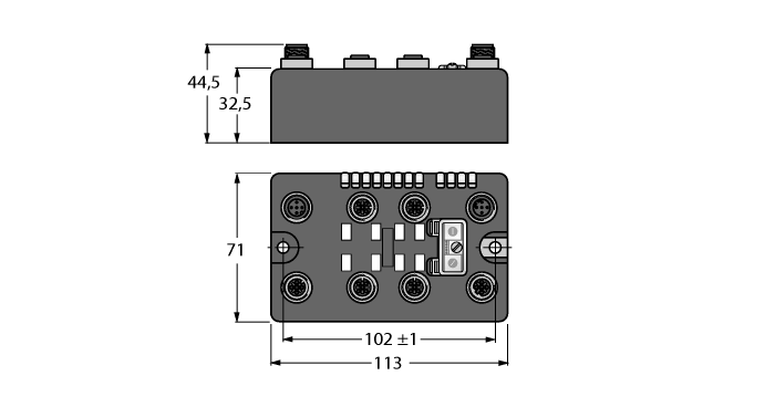  BLCEN-4M12MT-4IOL Turck 6811499