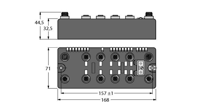  BLCEN-8M12LT-4IOL-4AI-VI Turck 6811503