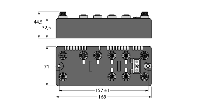  BLCEN-6M12LT-4IOL-2RFID-S Turck 6811501