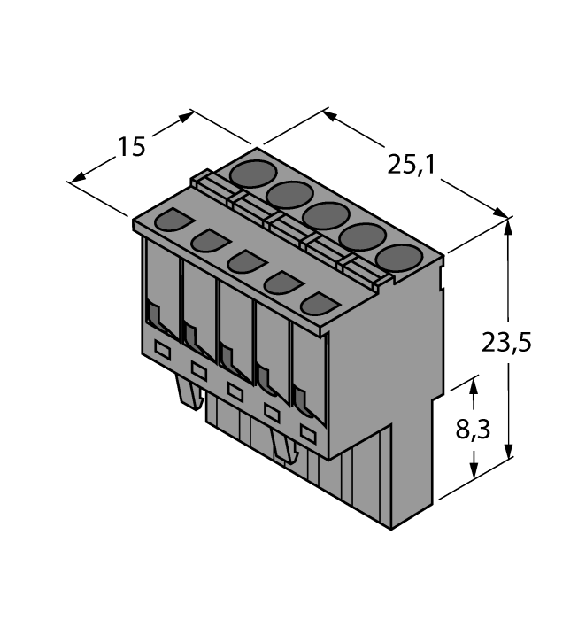  IM-CC-5X2BK/2BK Turck 7541219