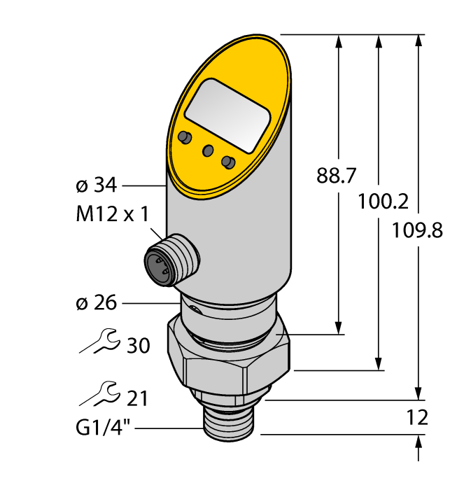  PS250R-504-LUUPN8X-H1141 Turck 6832318