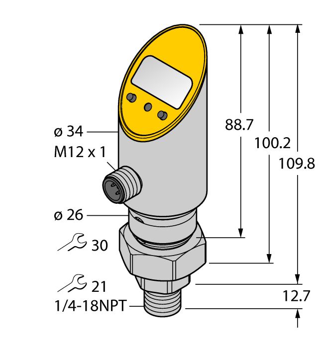  PS001R-503-LUUPN8X-H1141 Turck 6832291