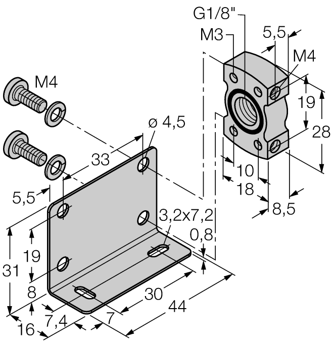  PK-P-MZ-001 Turck 6835027