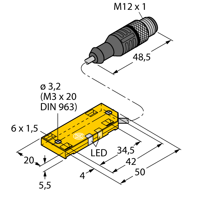  BC5-QF5.5-AP6X2-2-RS4/S250/3G Turck 2620135