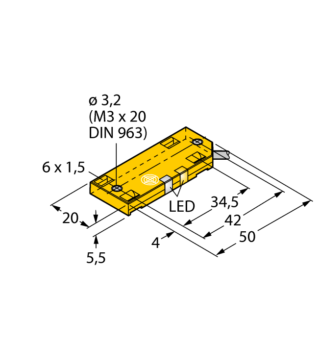  BC5-QF5,5-AN6X2/S250 Turck 2620120