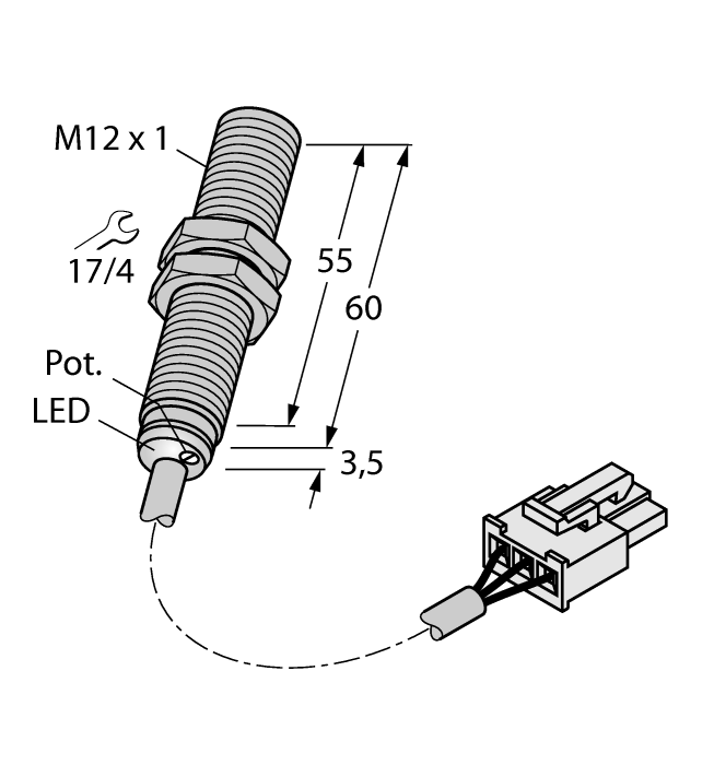  BC3-M12-AP6X/S1309 Turck 2601013