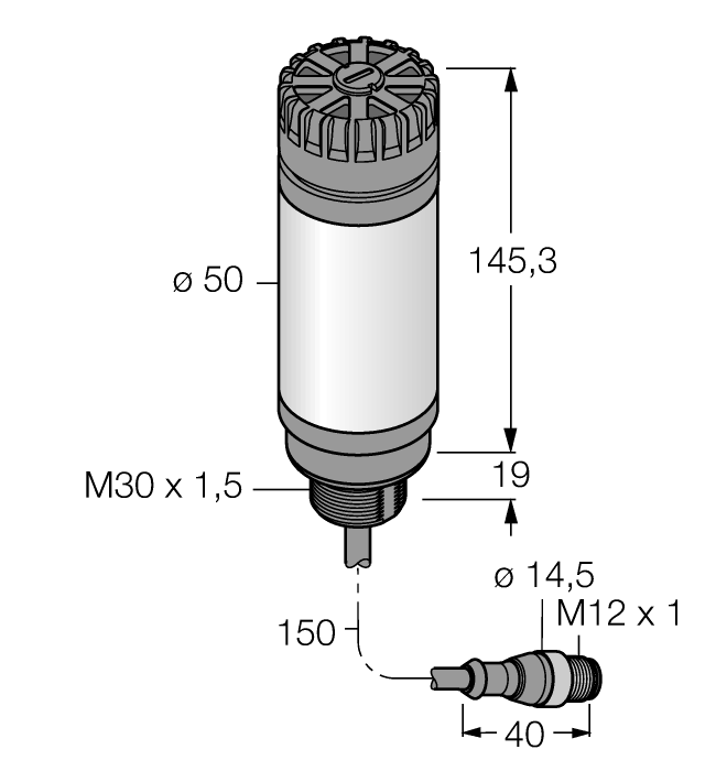  CL50GRYAPQP Turck 3010508