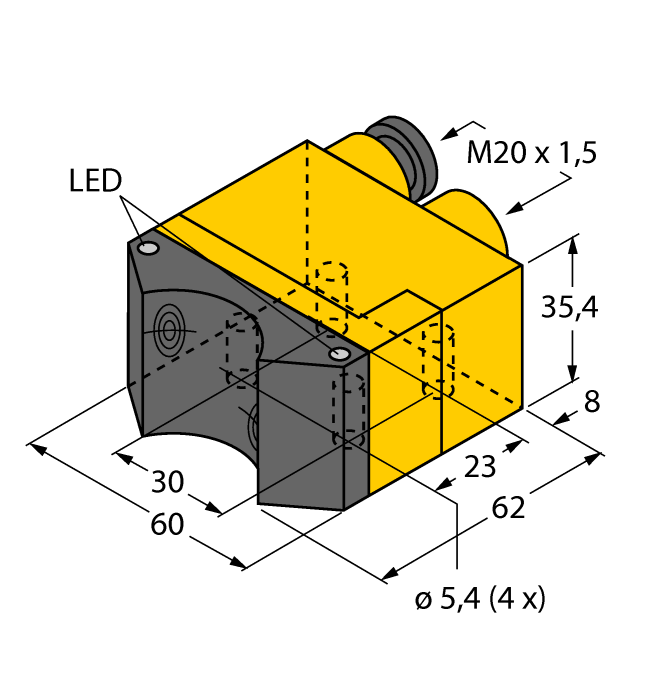  NI4-DSU35TC-2Y1X2/S97 Turck 1051017